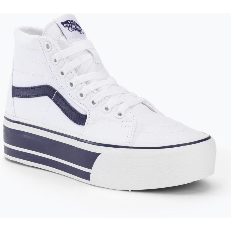 Boty Vans UA SK8-Hi Tapered Stackform Sport Stripes navy true