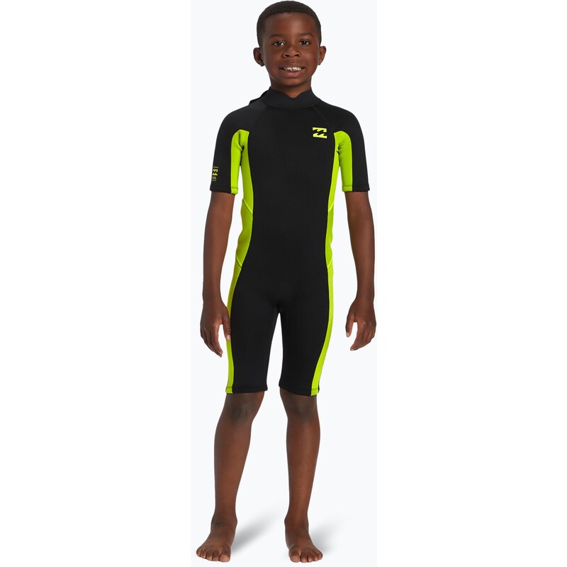 Dětský plavecký neopren Billabong 2 mm Foil BZ FL fluro lime