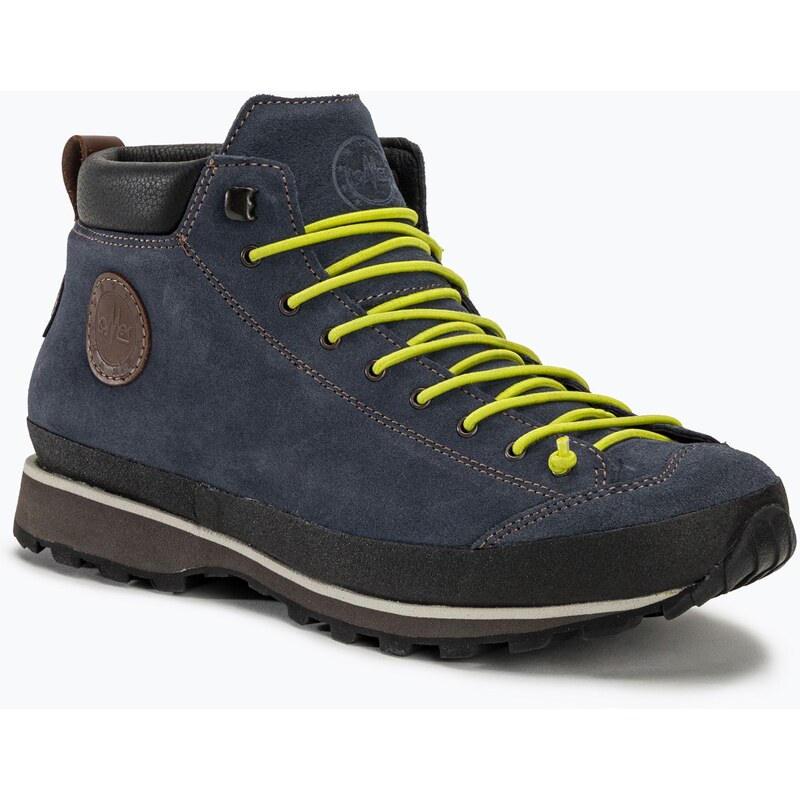 Pánské turistické boty Lomer Bio Naturale Mid Mtx Suede flag