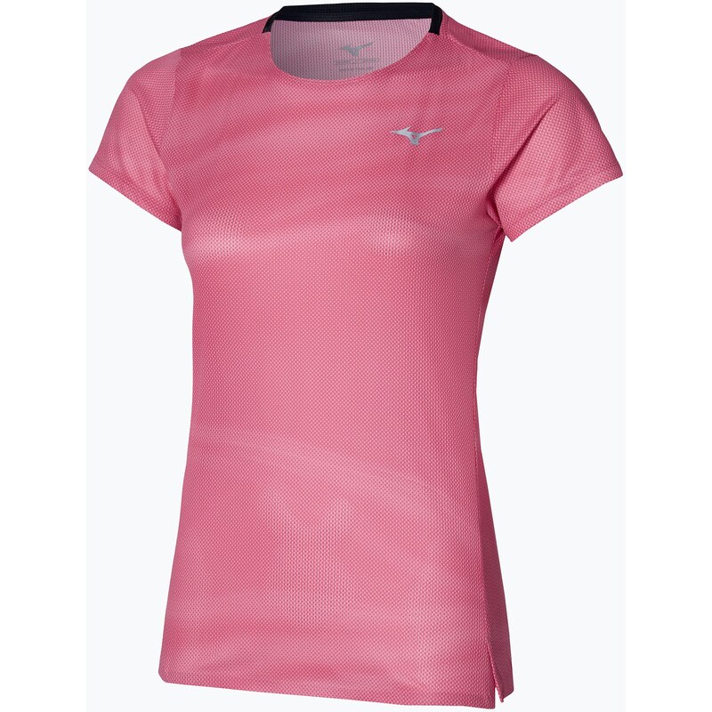 Dámské běžecké tričko Mizuno Premium Aero Tee sangria sunset