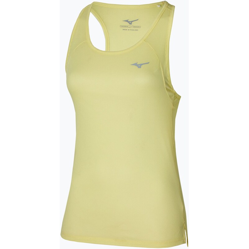 Dámské běžecké tílko tank topMizuno DryAeroFlow Tank pale lime