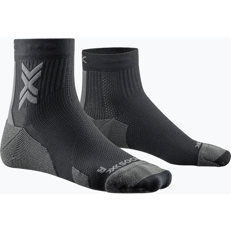 Pánské běžecké ponožky X-Socks Run Discover Ankle black/charcoal