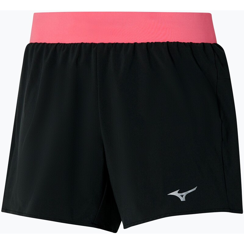 Dámské běžecké šortky Mizuno Alpha 4.5 black/coral