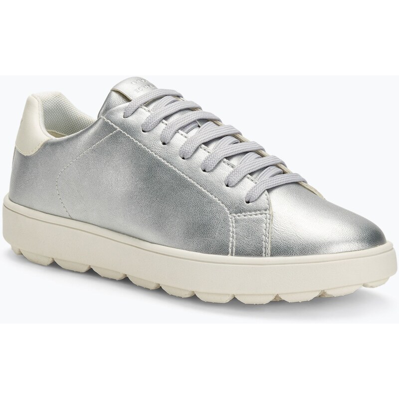 Dámské boty Geox Spherica Ecub-1 silver/optic white