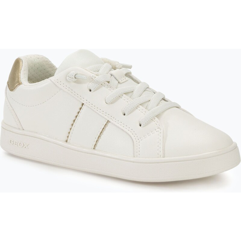 Boty junior Geox Eclyper white/platinum