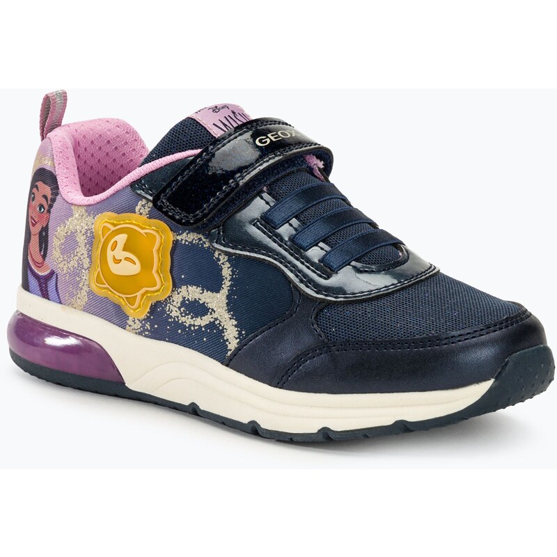 Boty junior Geox Spaceclub navy/lavender