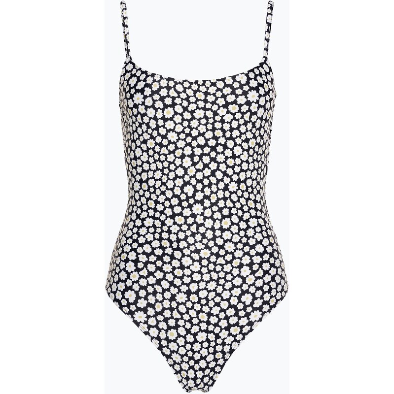 Dámské jednodílné plavky Hurley Daisy Fields Singlet Black