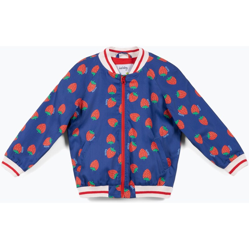 Dětská bunda KID STORY Bio Finishing Bomberka strawberry