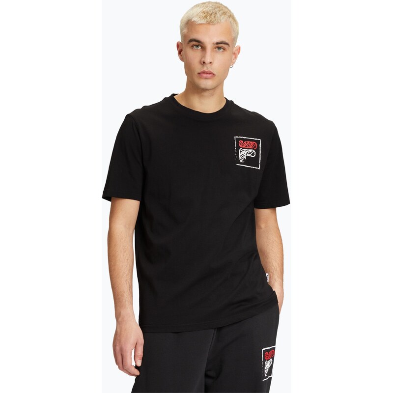 Pánské tričko FILA Luton Graphic black