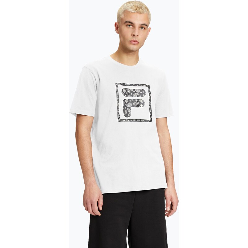 Pánské tričko FILA Longyan Graphic bright white