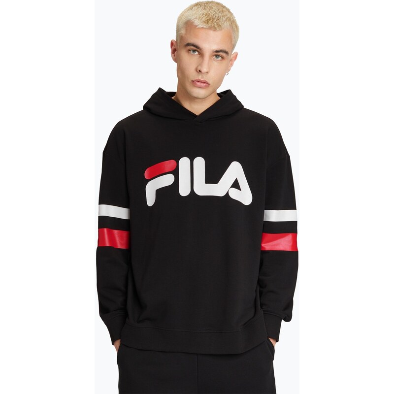 Pánská mikina FILA Luohe Oversized Hoody black