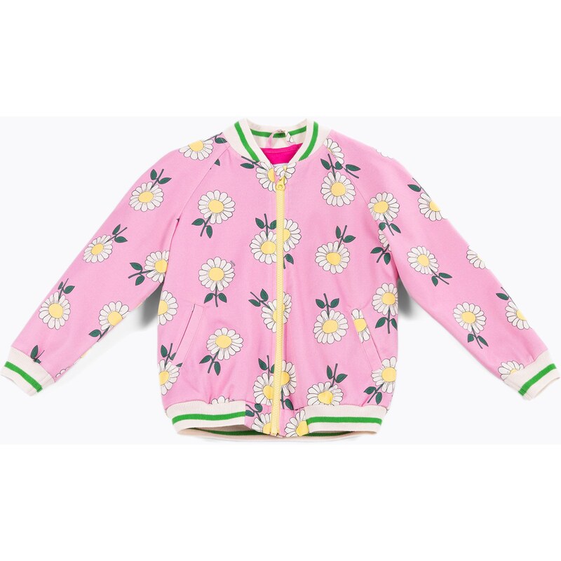 Dětská bunda KID STORY Bio Finishing Bomber daisy