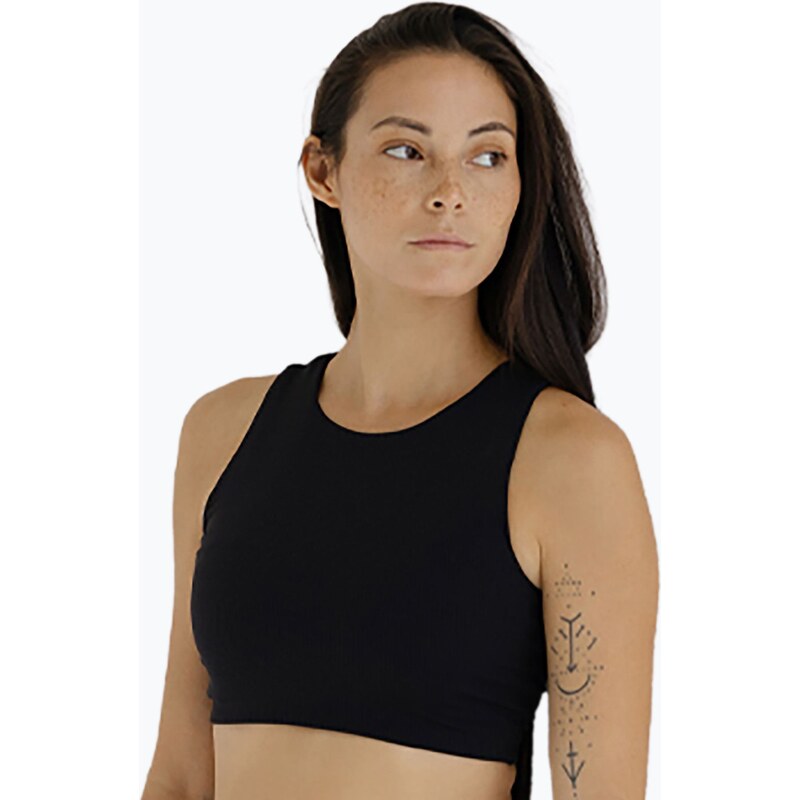 Dámský top na jógu JOYINME Pulse Ribbed black
