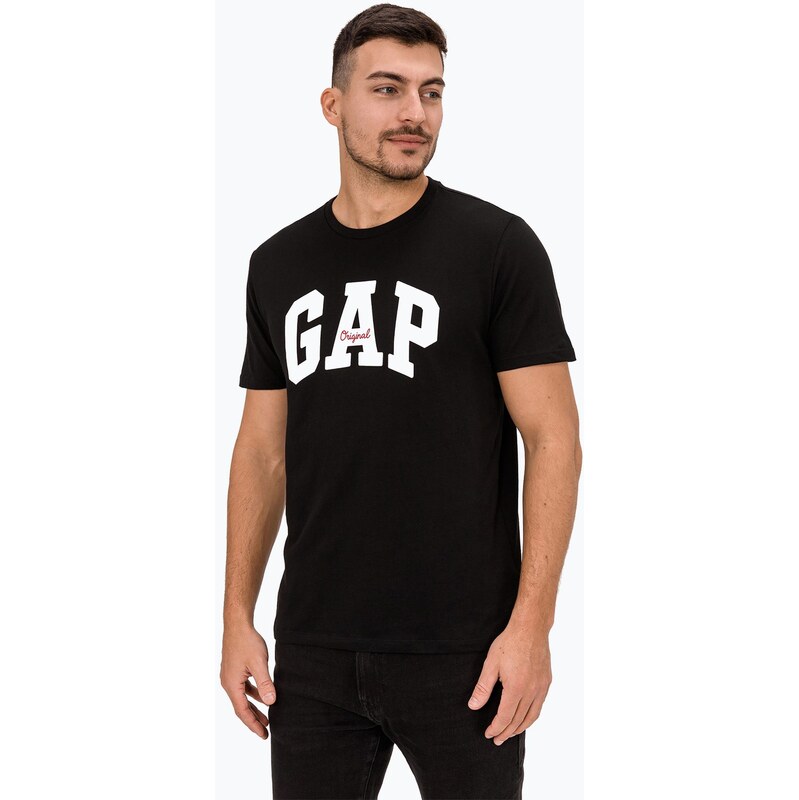 Pánské tričko GAP Logo Original Tee true black
