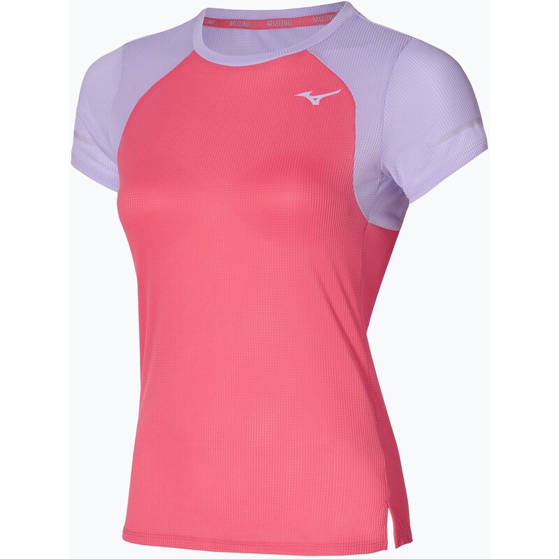 Dámské běžecké tričko Mizuno DryAeroFlow Tee sunkissed coral