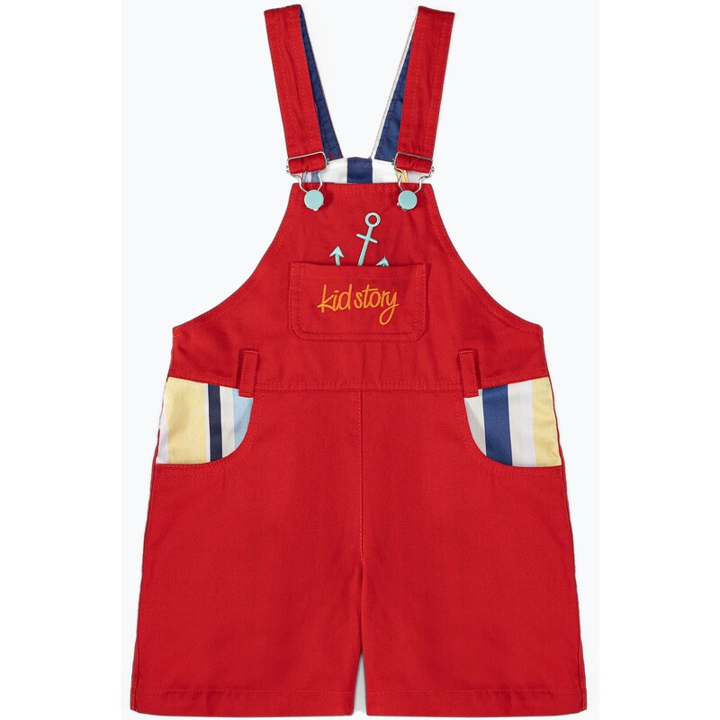 Dětské lacláče krátké KID STORY marine stripes