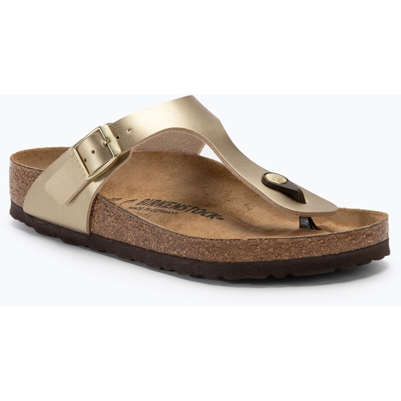 Žabky damskie BIRKENSTOCK Gizeh BF Regular gold