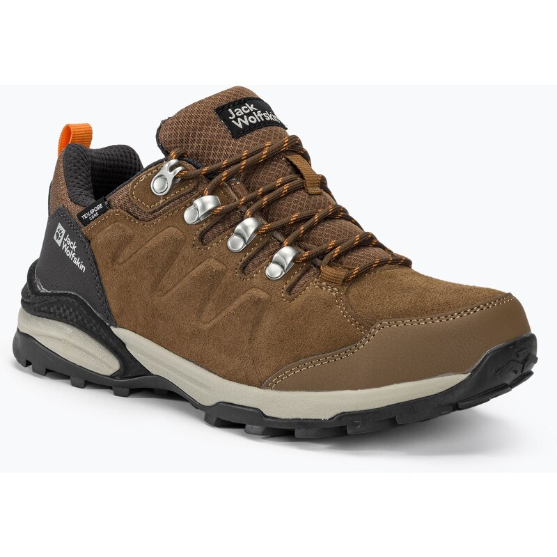 Dámské trekové boty Jack Wolfskin Refugio Texapore Low brown /