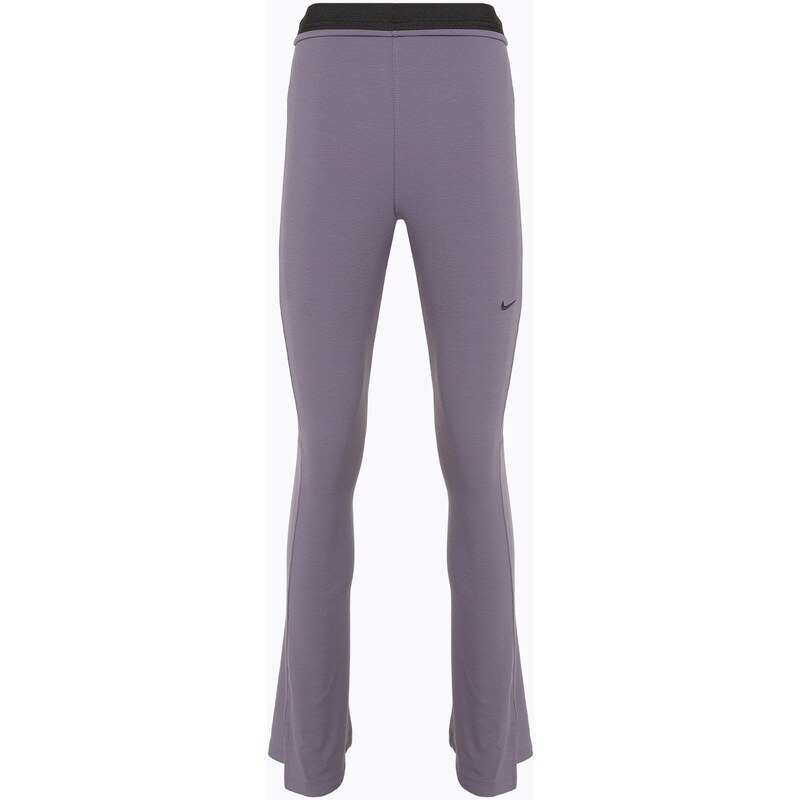 Dámské legíny Nike Sportswear Chill Knit Mini-Rib Flared