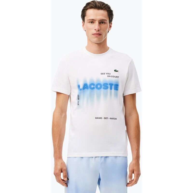 Pánské tričko Lacoste TH2617 white