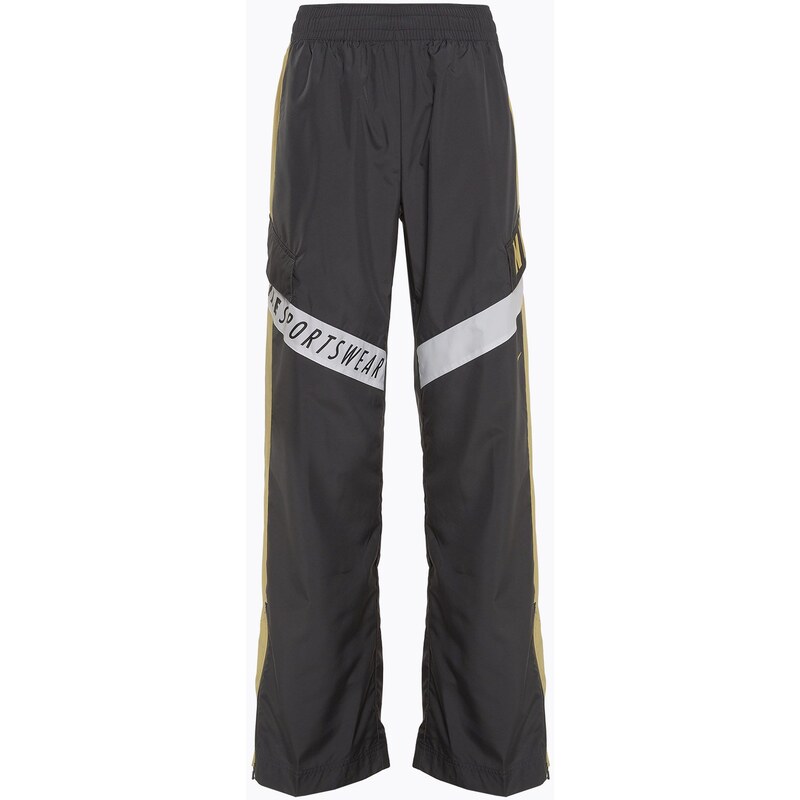 Dámské kalhoty Nike Sportswear Woven High-Waisted dark smoke
