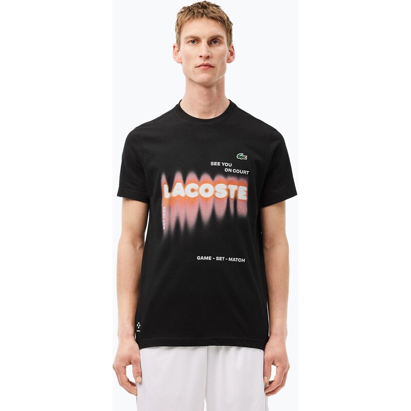 Pánské tričko Lacoste TH2617 black