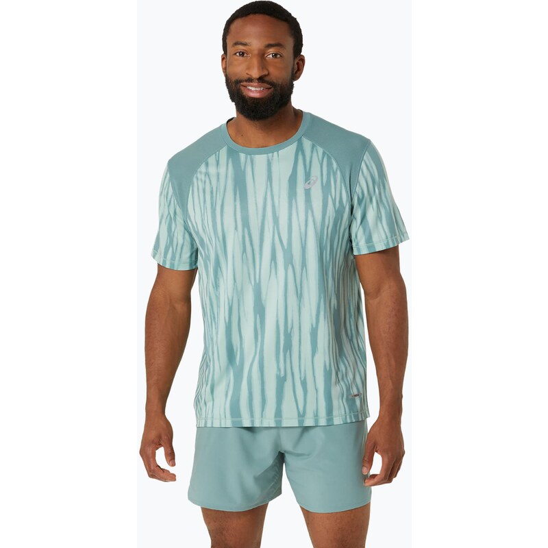 Pánské běžecké tričko ASICS Road All Over Print Top light