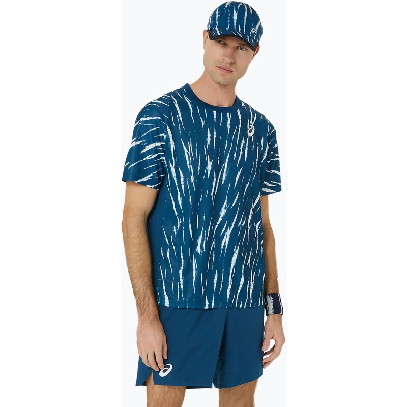 Pánské tenisové tričko ASICS Game Top mako blue