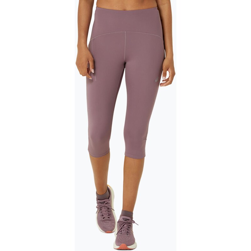 Dámské běžecké legíny ASICS High Waist Capri dusty mauve