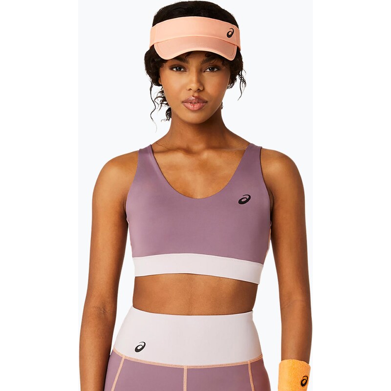 Fitness podprsenka ASICS Court Bra dusty mauve