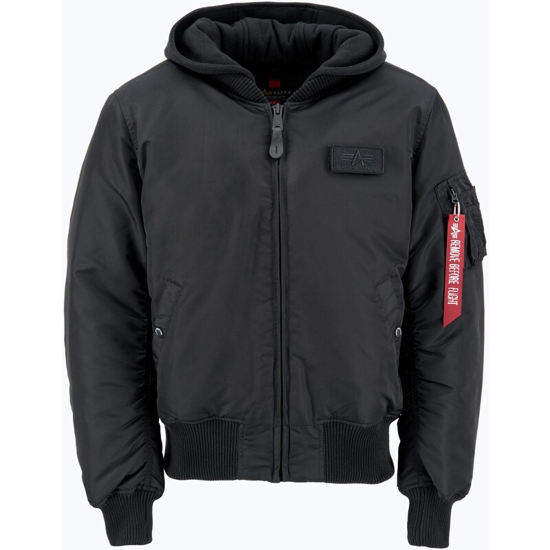 Pánská bunda Alpha Industries MA-1 ZH Back Print black /