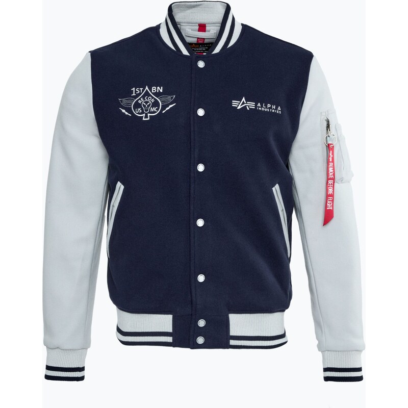 Pánská bunda Alpha Industries Varsity Air Force ultra navy
