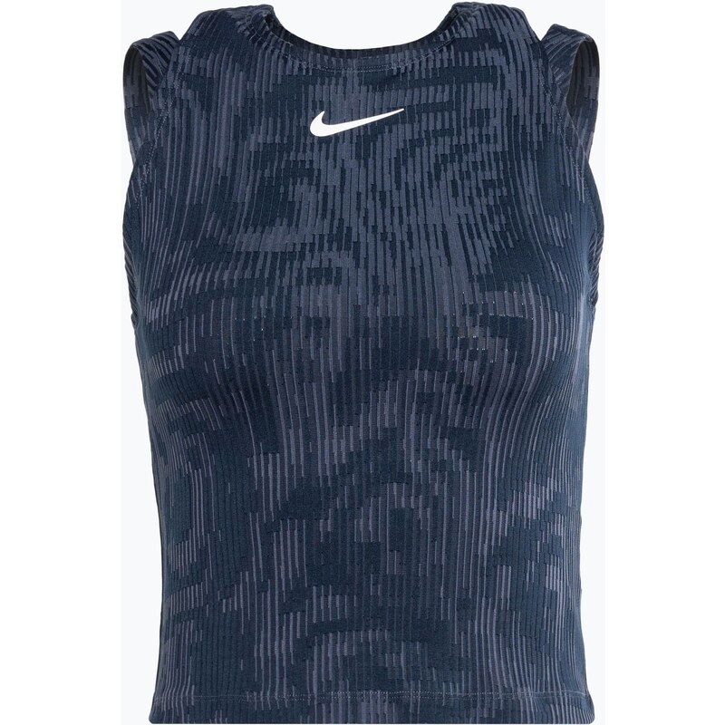 Dámské tenisové tílko Nike Court Dri-Fit Slam RG obisidian/white