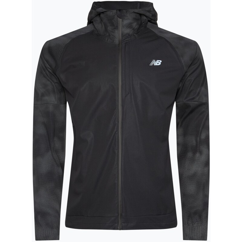 Pánská běžecká bunda New Balance Seasonal Premium Print black
