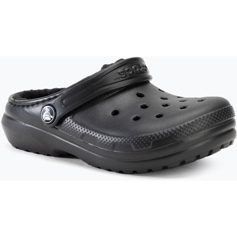 Dětské nazouváky Crocs Classic Lined Clog Kids black/black