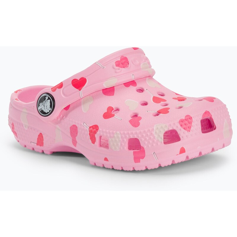 Dětské nazouváky Crocs VDay Clog Toddler flamingo
