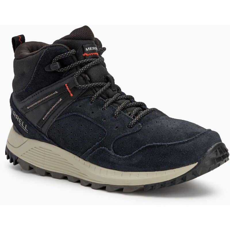 Pánské turistické boty Merrell Wildwood Mid Ltr Wp black