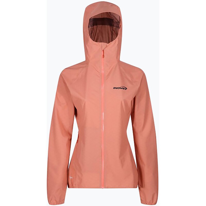 Dámská běžecká bunda Inov-8 Stormshell FZ V2 coral