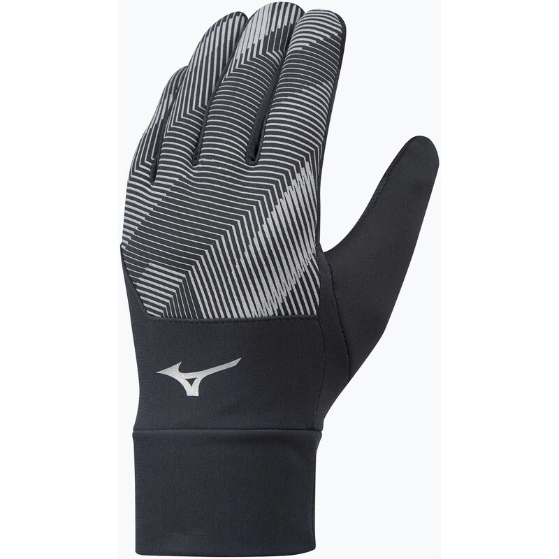 Běžecké rukavice Mizuno Windproof black/black
