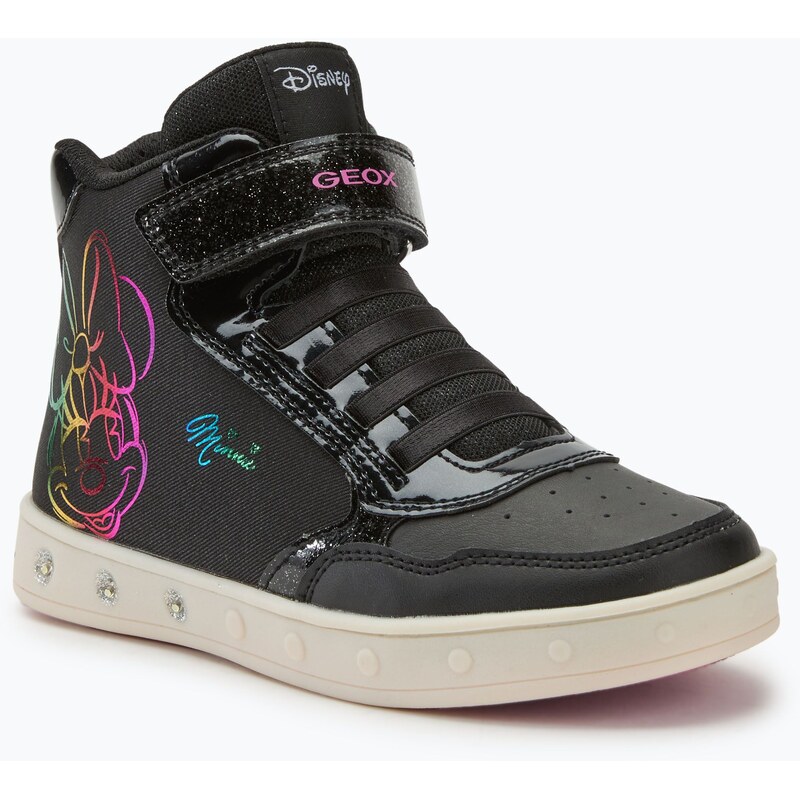 Juniorské boty Geox Skylin black