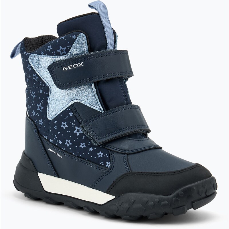 Juniorské sněhule Geox Trekkyup ABX navy/light avio