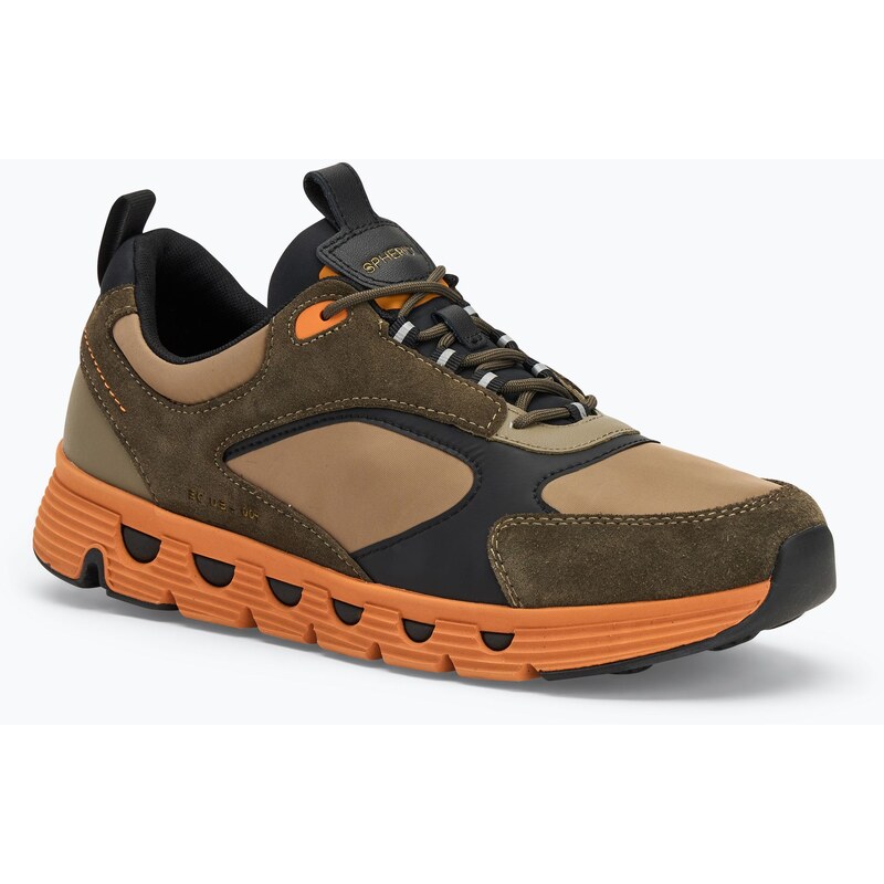 Pánské boty Geox Spherica ECUB-4 military/orange