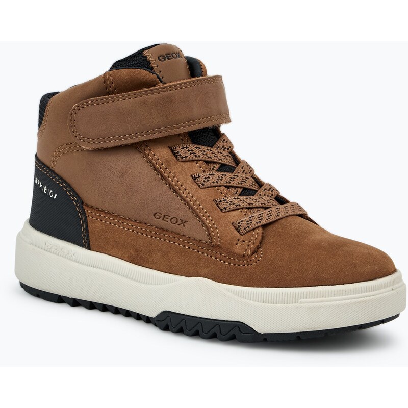 Juniorské boty Geox Bunshee ABX tobacco/black