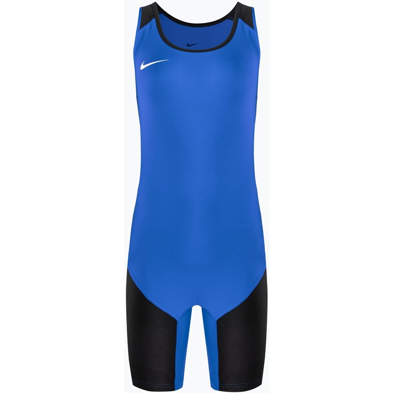 Pánský zápasnický dres Nike Weightlifting Singlet royal/black