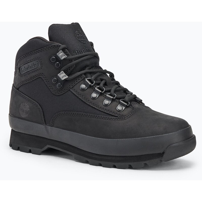 Pánské boty Timberland Euro Hiker Mid Lace black nubuk