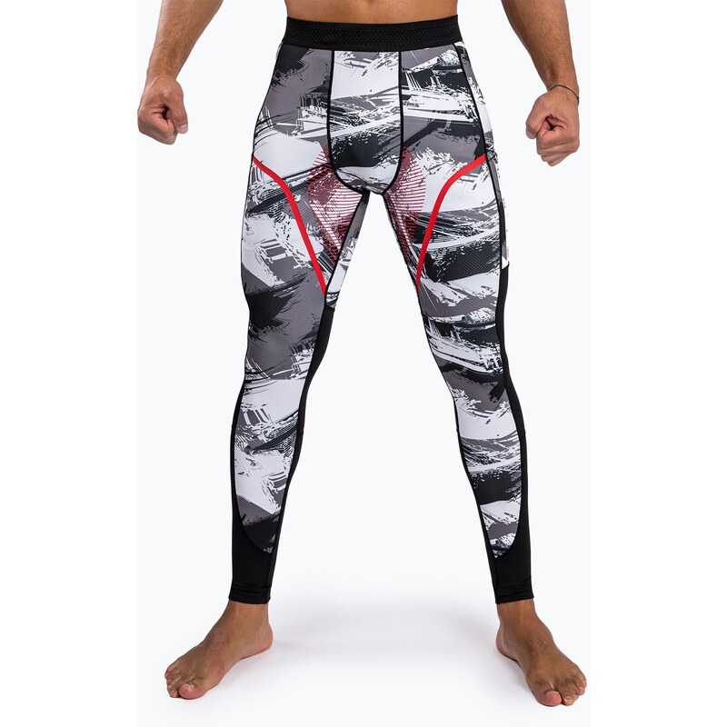 Pánské legíny Venum Electron 3.0 Spats grey/red