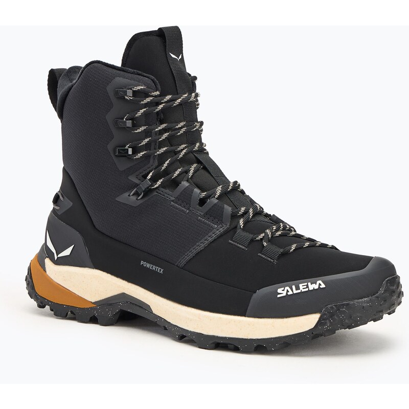 Pánské trekové boty Salewa Puez Winter Mid Ptx black / black