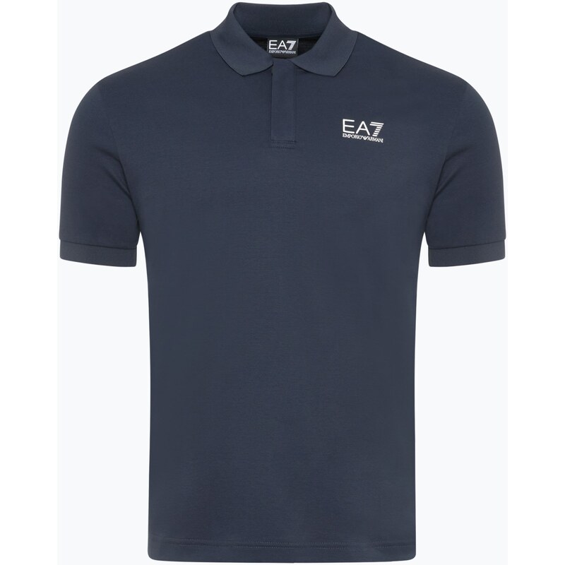 Pánské tričko EA7 Emporio Armani Train 7 Lines Polo armani blue