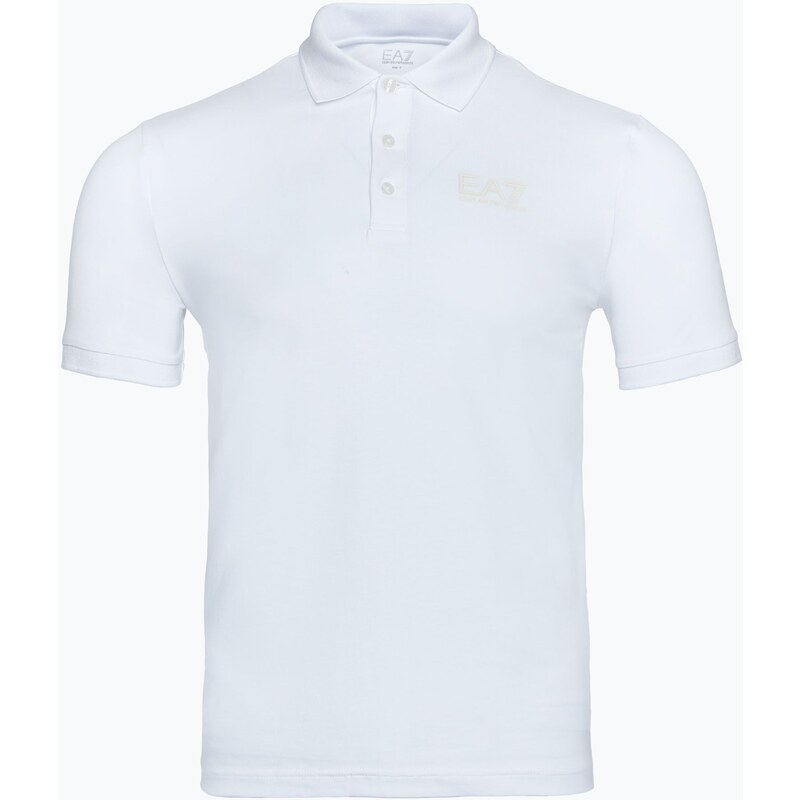 Pánské tričko EA7 Emporio Armani Train Visibility Polo white