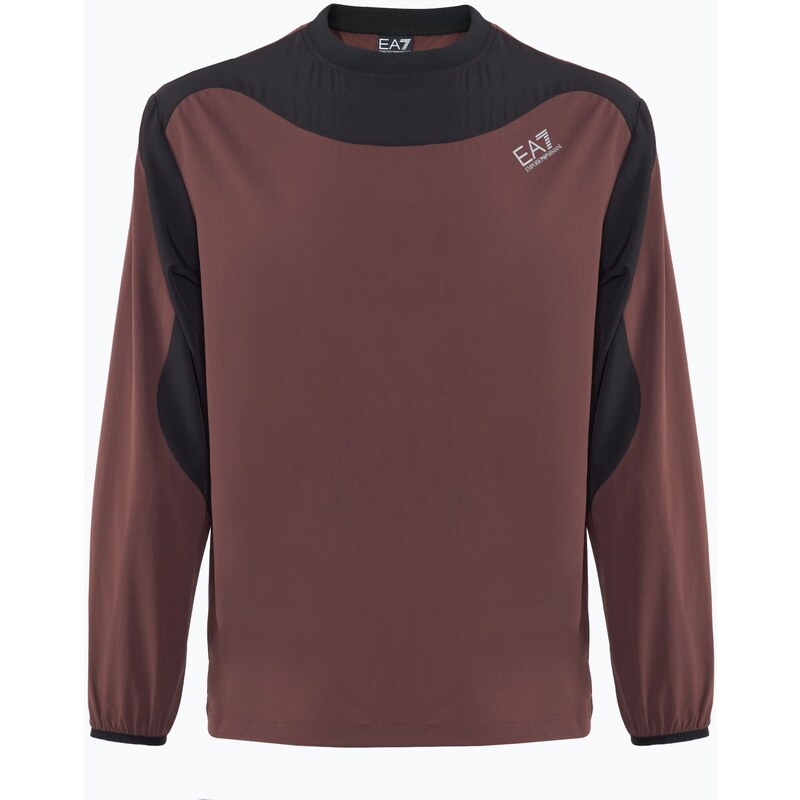Pánská mikina EA7 Emporio Armani Ventus7 Lab Tee puce